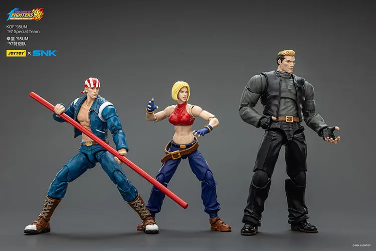 Action Figure - KOF '98 UM 97 Special Team SNK 1/18 - JOYTOY The King of Fighters