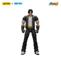 Action Figure - Kyo Kusanagi KOF _98 UM Hero Team SNK 1 18 - JOYTOY The King of Fighters in white background 1