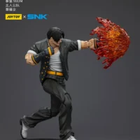 Action Figure - Kyo Kusanagi fighting 1 KOF _98 UM Hero Team SNK 1 18 - JOYTOY The King of Fighters rectangle image