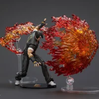 Action Figure - Kyo Kusanagi with fire ball KOF _98 UM Hero Team SNK 1 18 - JOYTOY The King of Fighters rectangle image 2