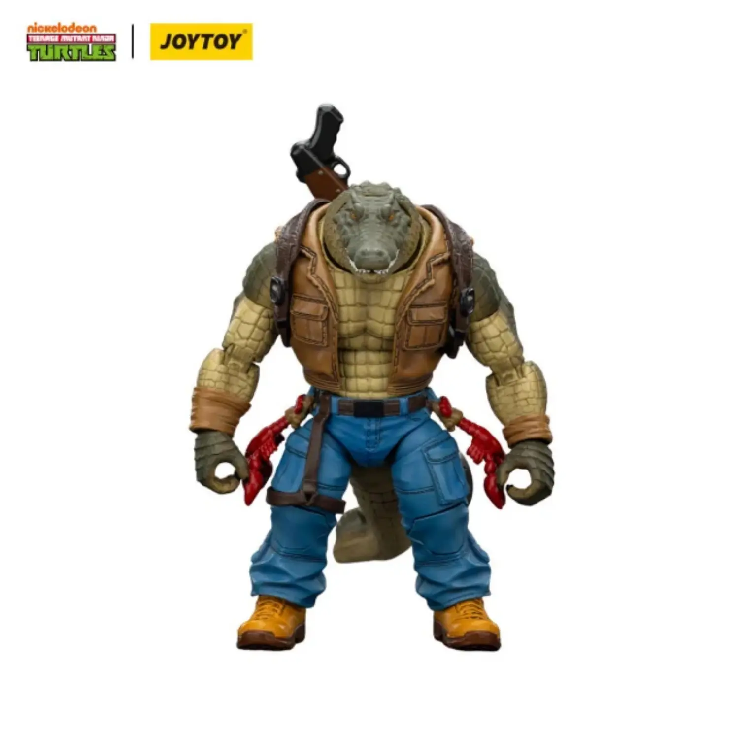 Action Figure Leatherhead Tmnt Nickelodeon 1 18 Joytoy Teenage Mutant Ninja Turtles In White Background 1