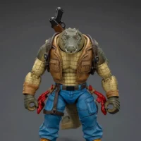 Action Figure Leatherhead Tmnt Nickelodeon 1 18 Joytoy Teenage Mutant Ninja Turtles Rectangle Image 1