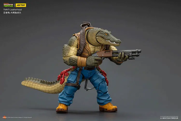 Action Figure Leatherhead Tmnt Nickelodeon 1 18 Joytoy Teenage Mutant Ninja Turtles Rectangle Image 5