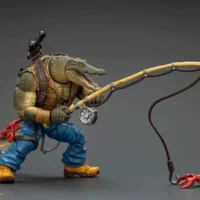 Action Figure Leatherhead Tmnt Nickelodeon 1 18 Joytoy Teenage Mutant Ninja Turtles Rectangle Image 6