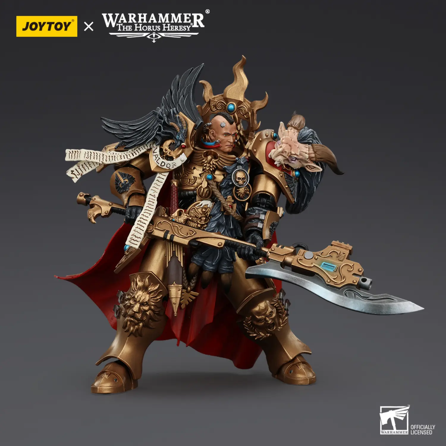 Action Figure - Legio Custodes Constantin Valdor, Captain-General of the Legio Custodes 1 18 - JOTYOY Warhammer The Horus Heresy 4 Action Figure Legio Custodes Constantin Valdor, Captain General Of The Legio Custodes 1 18 Jotyoy Warhammer The Horus Heresy 4