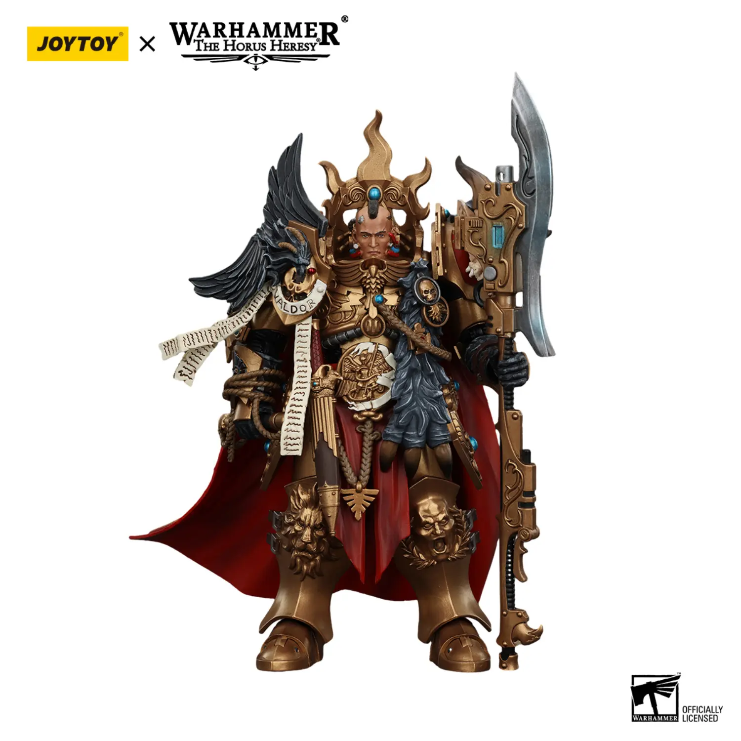 Action Figure - Legio Custodes Constantin Valdor, Captain-General of the Legio Custodes 1 18 - JOTYOY Warhammer The Horus Heresy in white background 1 Action Figure Legio Custodes Constantin Valdor, Captain General Of The Legio Custodes 1 18 Jotyoy Warhammer The Horus Heresy In White Background 1