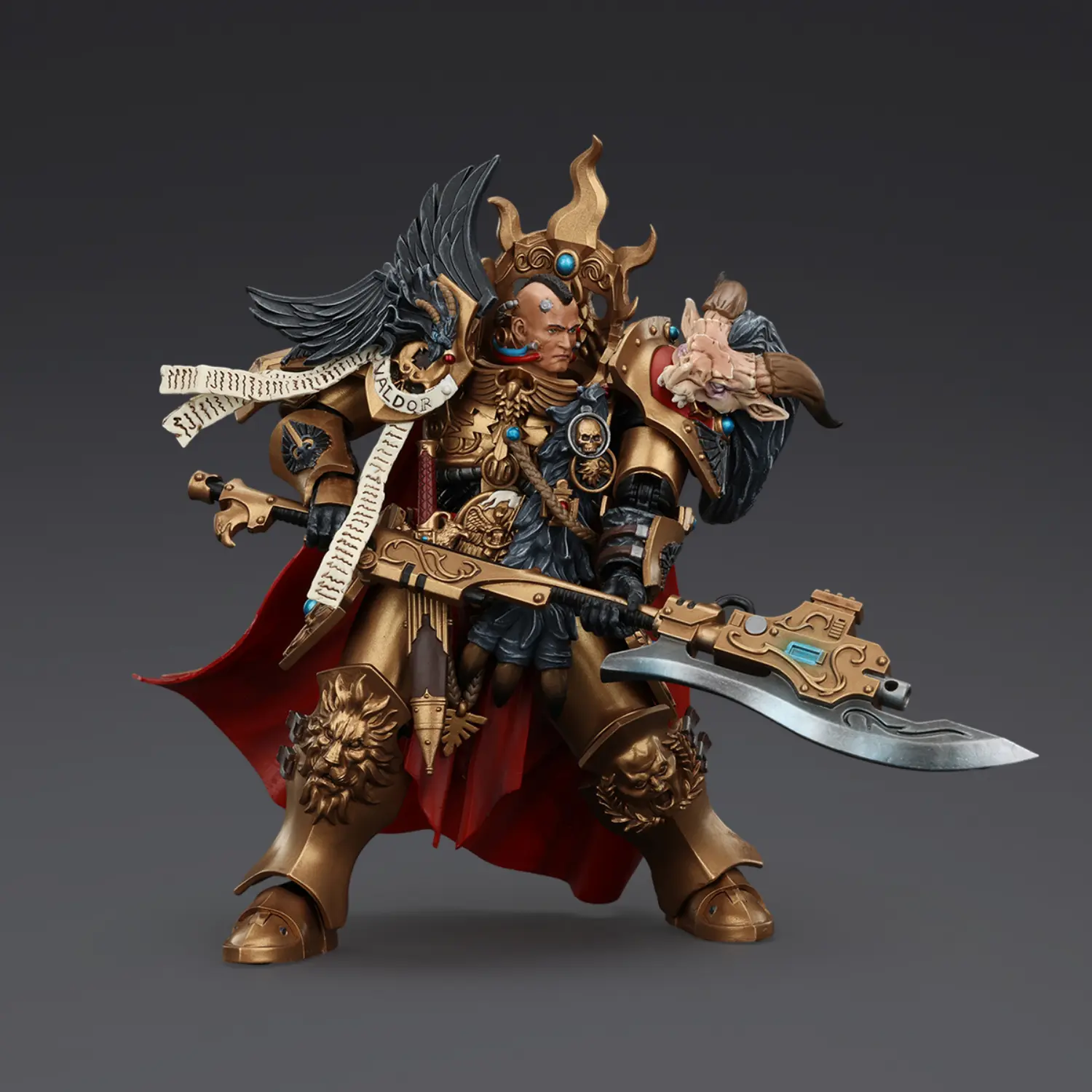 Action Figure - Legio Custodes Constantin Valdor, Captain-General of the Legio Custodes 1 18 - JOTYOY Warhammer The Horus Heresy without logo Action Figure Legio Custodes Constantin Valdor, Captain General Of The Legio Custodes 1 18 Jotyoy Warhammer The Horus Heresy Without Logo