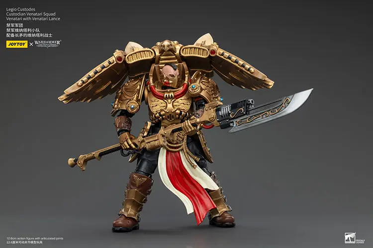 Action Figure - Legio Custodes Custodian Venatari Squad Venatari with Venatari Lance 1 18 - JOTYOY Warhammer The Horus Heresy rectangle image 1 Action Figure Legio Custodes Custodian Venatari Squad Venatari With Venatari Lance 1 18 Jotyoy Warhammer The Horus Heresy Rectangle Image 1