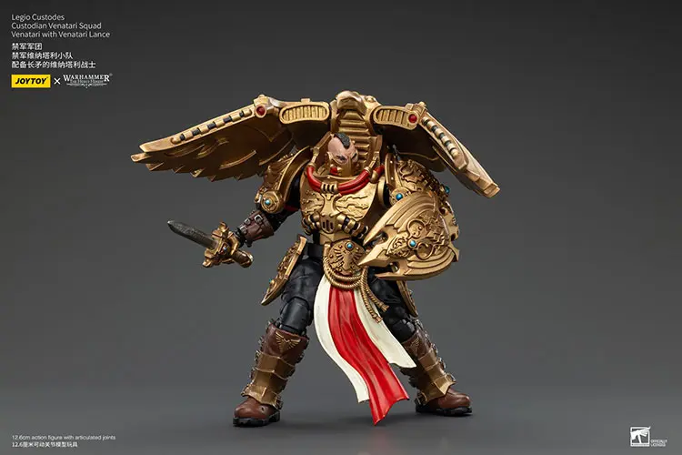 Action Figure - Legio Custodes Custodian Venatari Squad Venatari with Venatari Lance 1 18 - JOTYOY Warhammer The Horus Heresy rectangle image 3 Action Figure Legio Custodes Custodian Venatari Squad Venatari With Venatari Lance 1 18 Jotyoy Warhammer The Horus Heresy Rectangle Image 3