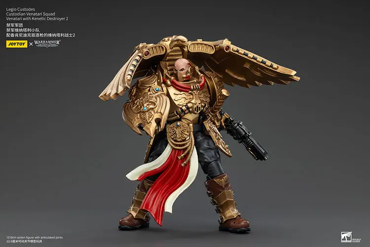 Action Figure - Legio Custodes Custodian Venatari with Kinetic Destroyer 1 18 - JOTYOY Warhammer The Horus Heresy rectangle image 5 Action Figure Legio Custodes Custodian Venatari With Kinetic Destroyer 1 18 Jotyoy Warhammer The Horus Heresy Rectangle Image 5