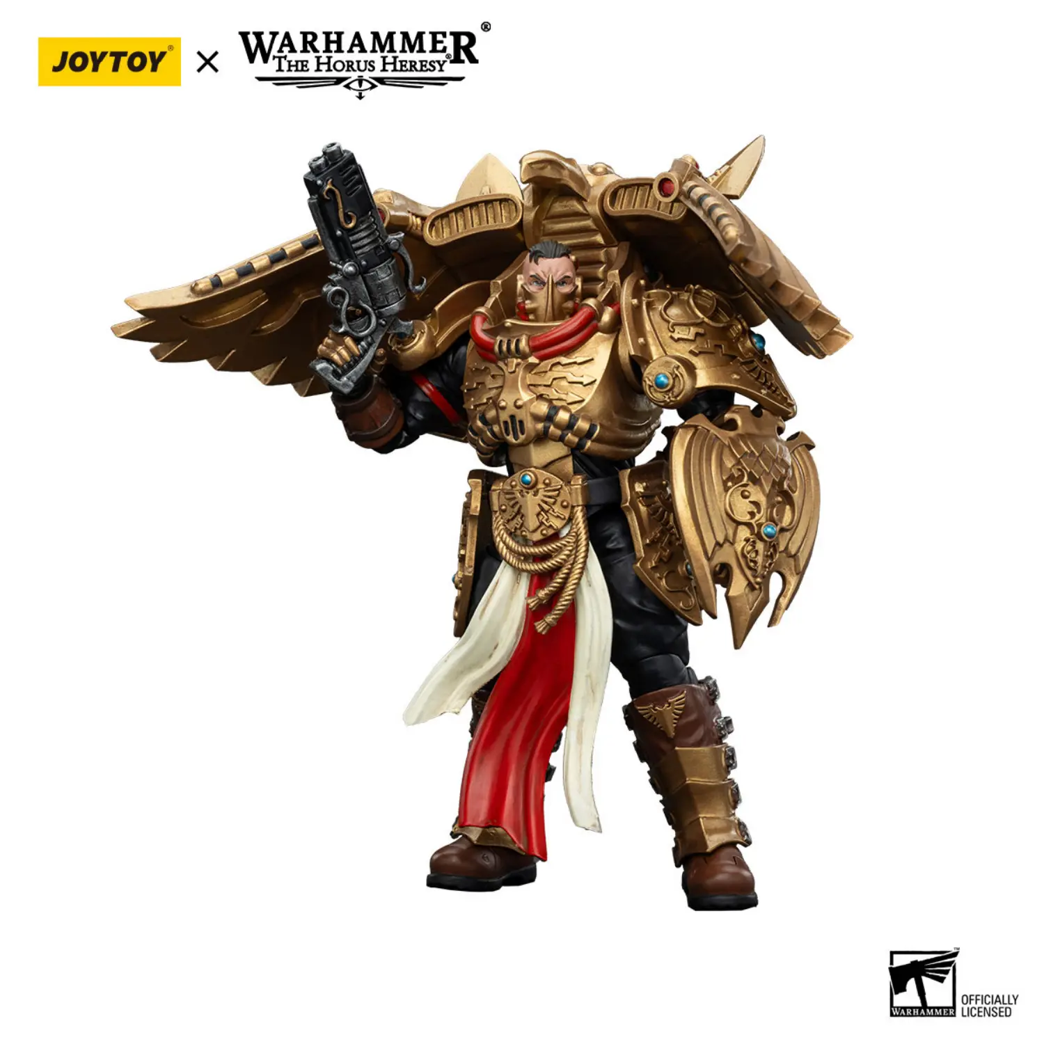 Action Figure - Legio Custodes Venatari with Kinetic Destroyer 1 18 - JOTYOY Warhammer The Horus Heresy in white background 1 Action Figure Legio Custodes Venatari With Kinetic Destroyer 1 18 Jotyoy Warhammer The Horus Heresy In White Background 1