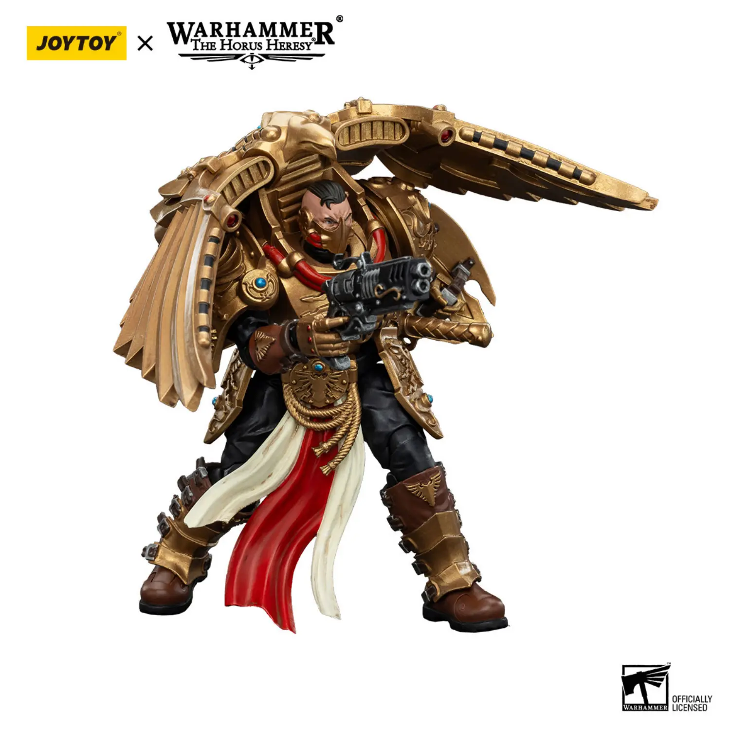 Action Figure - Legio Custodes Venatari with Kinetic Destroyer 1 18 - JOTYOY Warhammer The Horus Heresy in white background 2 Action Figure Legio Custodes Venatari With Kinetic Destroyer 1 18 Jotyoy Warhammer The Horus Heresy In White Background 2