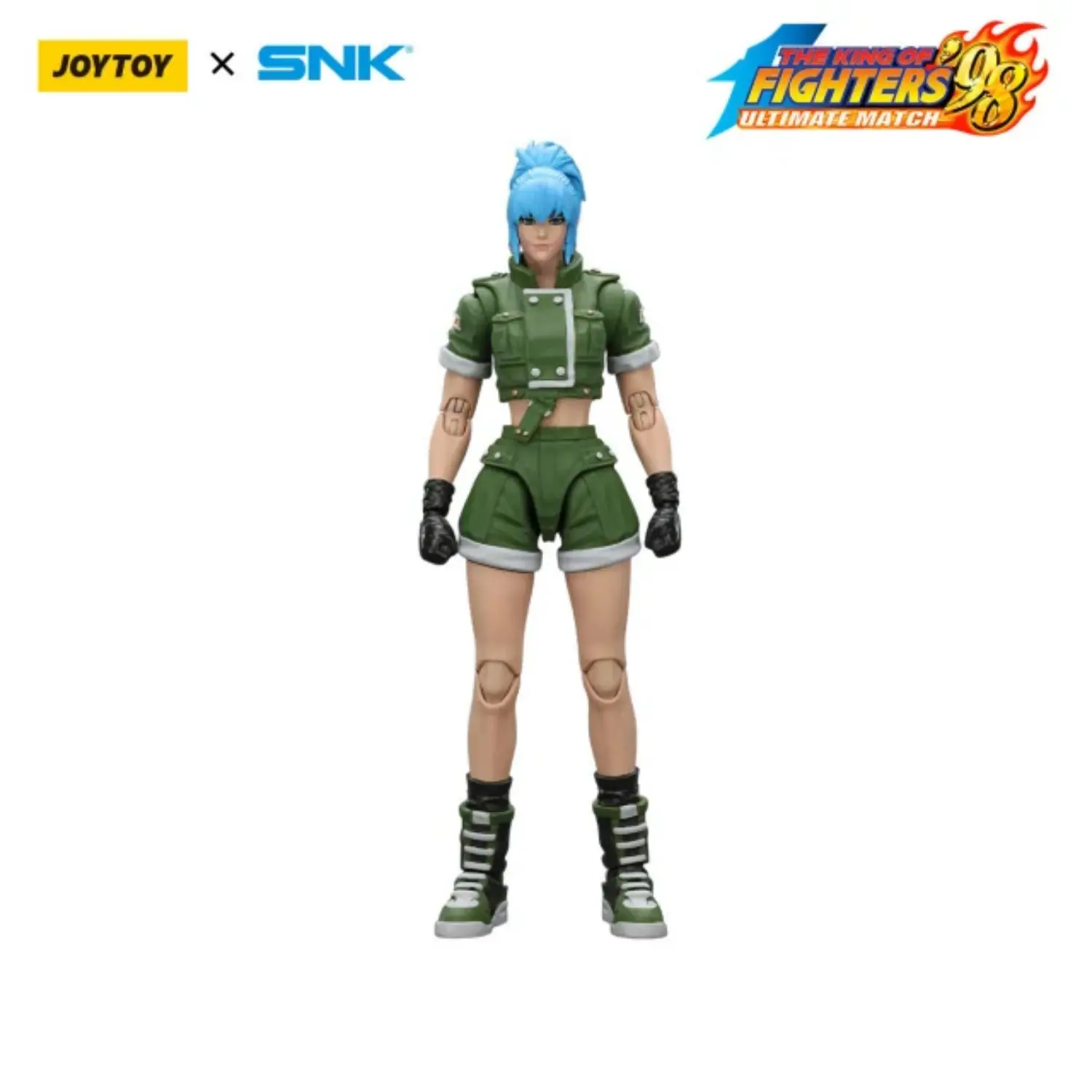 Action Figure - Leona Heidern KOF _98 UM Ikari Warriors Team SNK 1 18 - JOYTOY The King of Fighters in white background 1