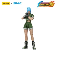 Action Figure - Leona Heidern KOF _98 UM Ikari Warriors Team SNK 1 18 - JOYTOY The King of Fighters in white background 2