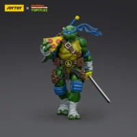 Action Figure - Leonardo TMNT Nickelodeon 1 18 - JOYTOY Teenage Mutant Ninja Turtles eating pizza