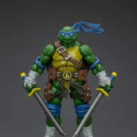 Action Figure - Leonardo TMNT Nickelodeon 1 18 - JOYTOY Teenage Mutant Ninja Turtles rectangle image 1