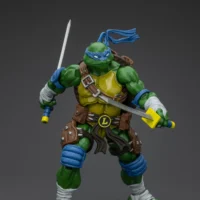 Action Figure - Leonardo TMNT Nickelodeon 1 18 - JOYTOY Teenage Mutant Ninja Turtles rectangle image 4