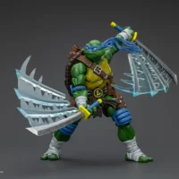 Action Figure - Leonardo TMNT Nickelodeon 1 18 - JOYTOY Teenage Mutant Ninja Turtles rectangle image 6