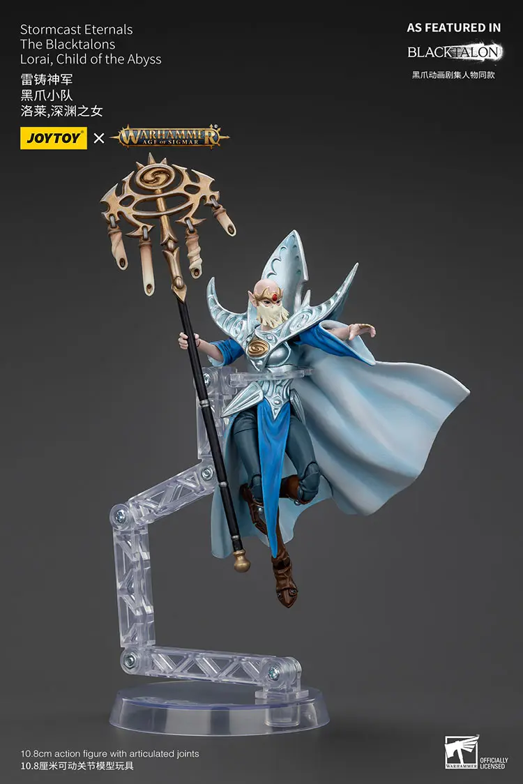 Action Figure - Lorai, Child of the Abyss on display stand Stormcast Eternals The Blacktalons 1 18 - JOTYOY Warhammer Age of Sigmar rectangle image Action Figure Lorai, Child Of The Abyss On Display Stand Stormcast Eternals The Blacktalons 1 18 Jotyoy Warhammer Age Of Sigmar Rectangle Image