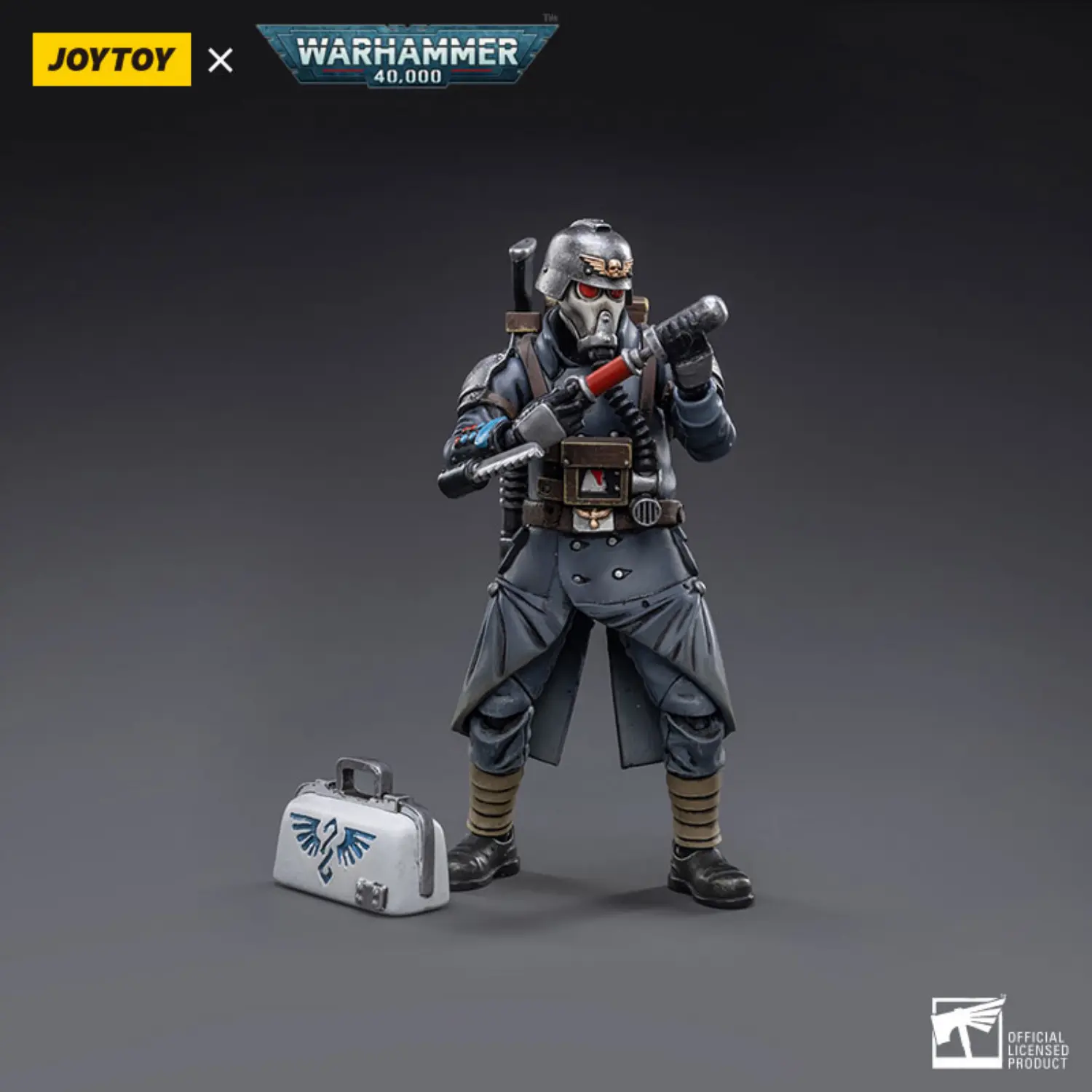 Action Figure - Medic Astra Militarum Death Korps of Krieg Veteran Squad Guardsman 1 18 - JOYTOY Warhammer 40K Action Figure Medic Astra Militarum Death Korps Of Krieg Veteran Squad Guardsman 1 18 Joytoy Warhammer 40k