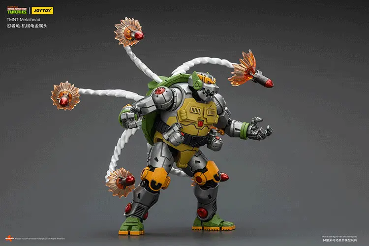 Action Figure - Metalhead TMNT Nickelodeon 1 18 - JOYTOY Teenage Mutant Ninja Turtles rectangle image 11 Action Figure Metalhead Tmnt Nickelodeon 1 18 Joytoy Teenage Mutant Ninja Turtles Rectangle Image 11