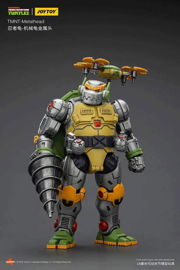 Action Figure - Metalhead TMNT Nickelodeon 1 18 - JOYTOY Teenage Mutant Ninja Turtles rectangle image 3 Action Figure Metalhead Tmnt Nickelodeon 1 18 Joytoy Teenage Mutant Ninja Turtles Rectangle Image 3