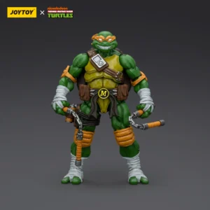 Action Figure - Michelangelo TMNT Nickelodeon 1 18 - JOYTOY Teenage Mutant Ninja Turtles Action Figure - Michelangelo TMNT Nickelodeon 1 18 - JOYTOY Teenage Mutant Ninja Turtles