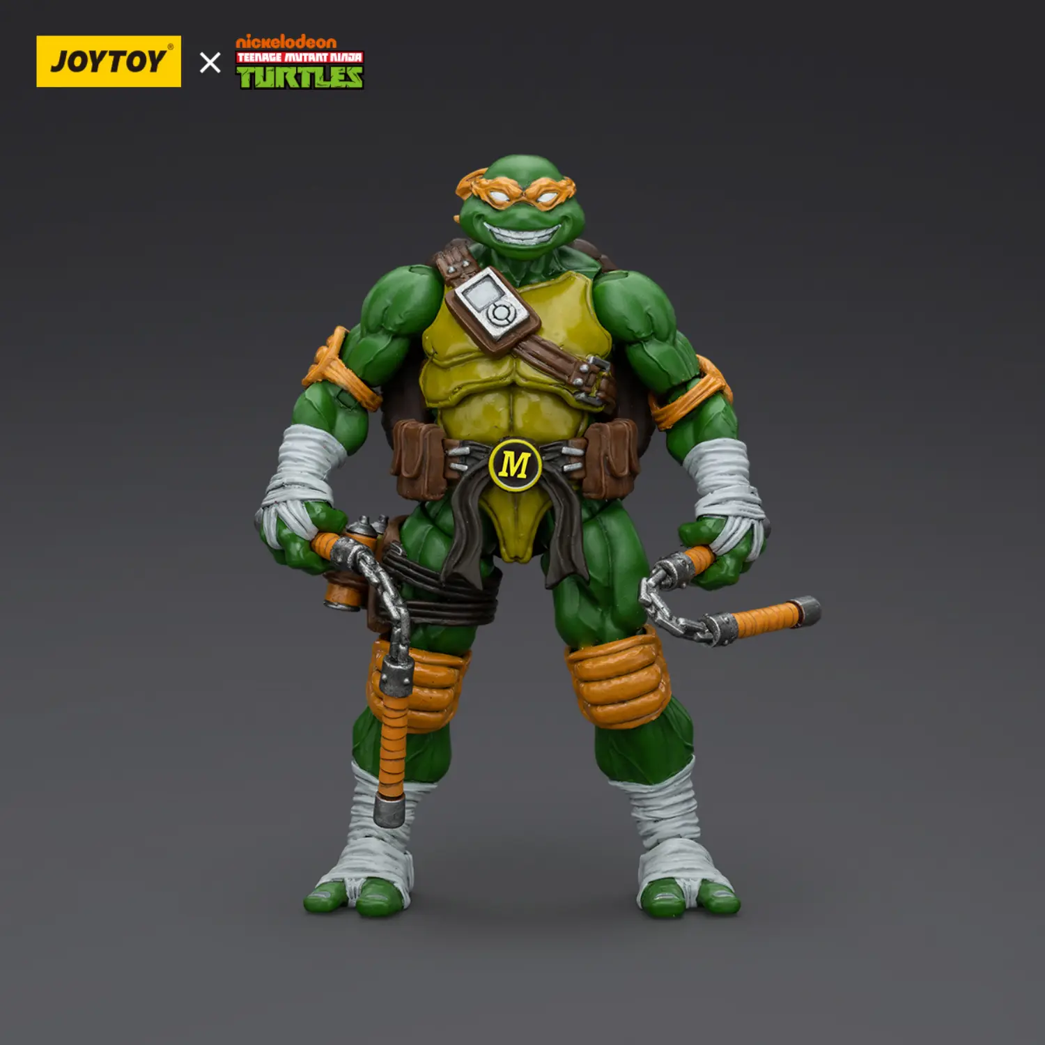 Action Figure - Michelangelo TMNT Nickelodeon 1 18 - JOYTOY Teenage Mutant Ninja Turtles Action Figure - Michelangelo TMNT Nickelodeon 1 18 - JOYTOY Teenage Mutant Ninja Turtles