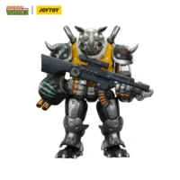 Action Figure - Mighty Rocksteady TMNT Nickelodeon 1 18 - JOYTOY Teenage Mutant Ninja Turtles in white background 1 Action Figure Mighty Rocksteady Tmnt Nickelodeon 1 18 Joytoy Teenage Mutant Ninja Turtles In White Background 1