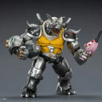 Action Figure - Mighty Rocksteady TMNT Nickelodeon 1 18 - JOYTOY Teenage Mutant Ninja Turtles rectangle image 8 Action Figure Mighty Rocksteady Tmnt Nickelodeon 1 18 Joytoy Teenage Mutant Ninja Turtles Rectangle Image 8