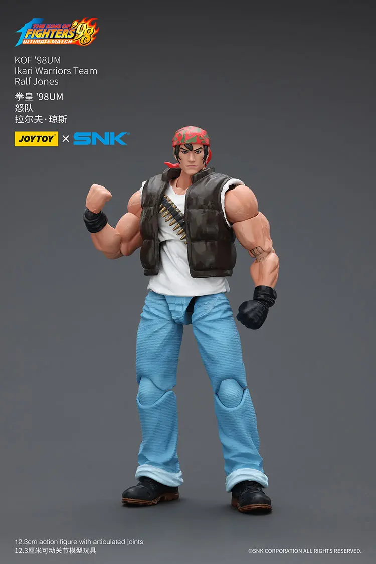 Action Figure - Ralf Jones KOF _98 UM Ikari Warriors Team SNK 1 18 - JOYTOY The King of Fighters rectangle image 1 Action Figure - Ralf Jones KOF '98 UM Ikari Warriors Team SNK 1/18 - JOYTOY The King of Fighters
