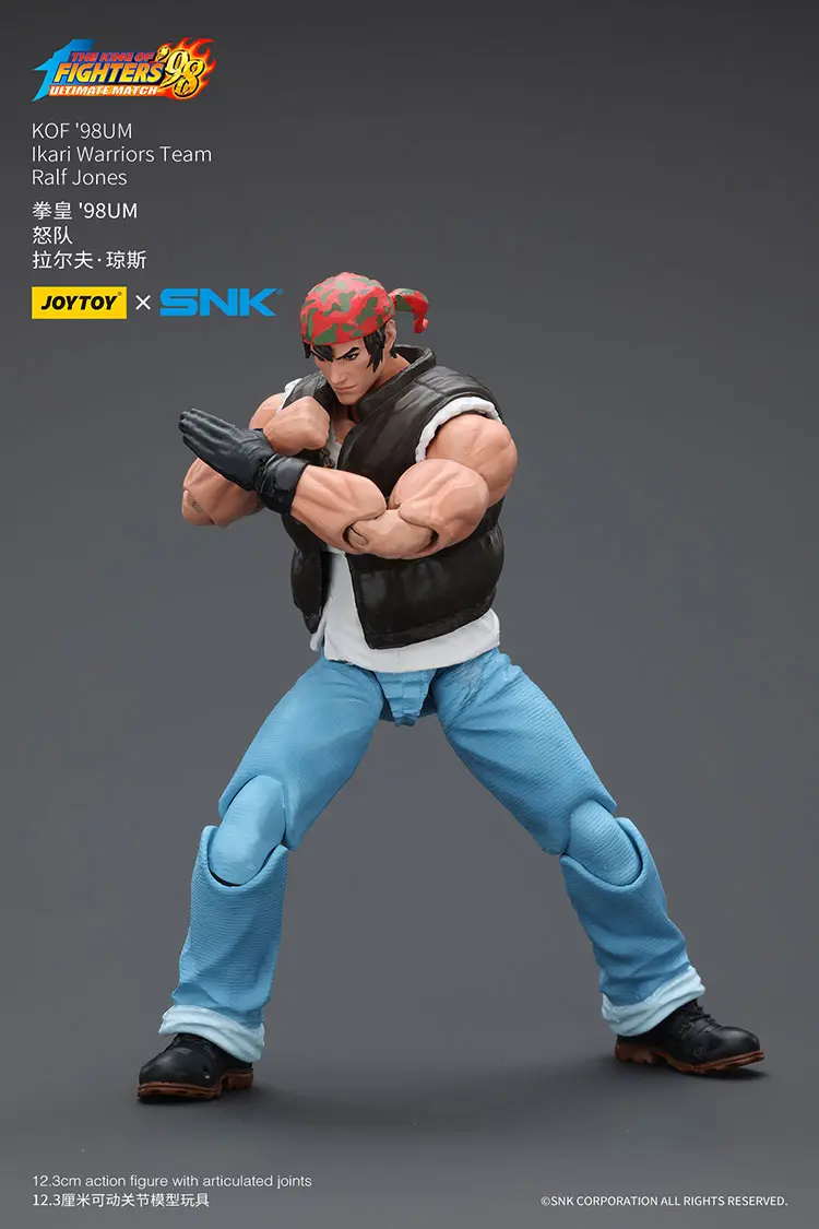 Action Figure - Ralf Jones KOF _98 UM Ikari Warriors Team SNK 1 18 - JOYTOY The King of Fighters rectangle image 3 Action Figure - Ralf Jones KOF '98 UM Ikari Warriors Team SNK 1/18 - JOYTOY The King of Fighters