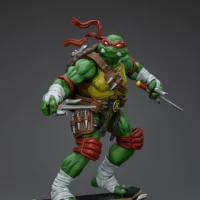 Action Figure - Raphael TMNT Nickelodeon 1 18 - JOYTOY Teenage Mutant Ninja Turtles on the skateboard rectangle image Action Figure - Raphael TMNT Nickelodeon 1 18 - JOYTOY Teenage Mutant Ninja Turtles on the skateboard rectangle image