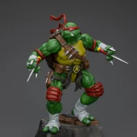 Action Figure - Raphael TMNT Nickelodeon 1 18 - JOYTOY Teenage Mutant Ninja Turtles rectangle image 10 Action Figure - Raphael TMNT Nickelodeon 1 18 - JOYTOY Teenage Mutant Ninja Turtles rectangle image 10