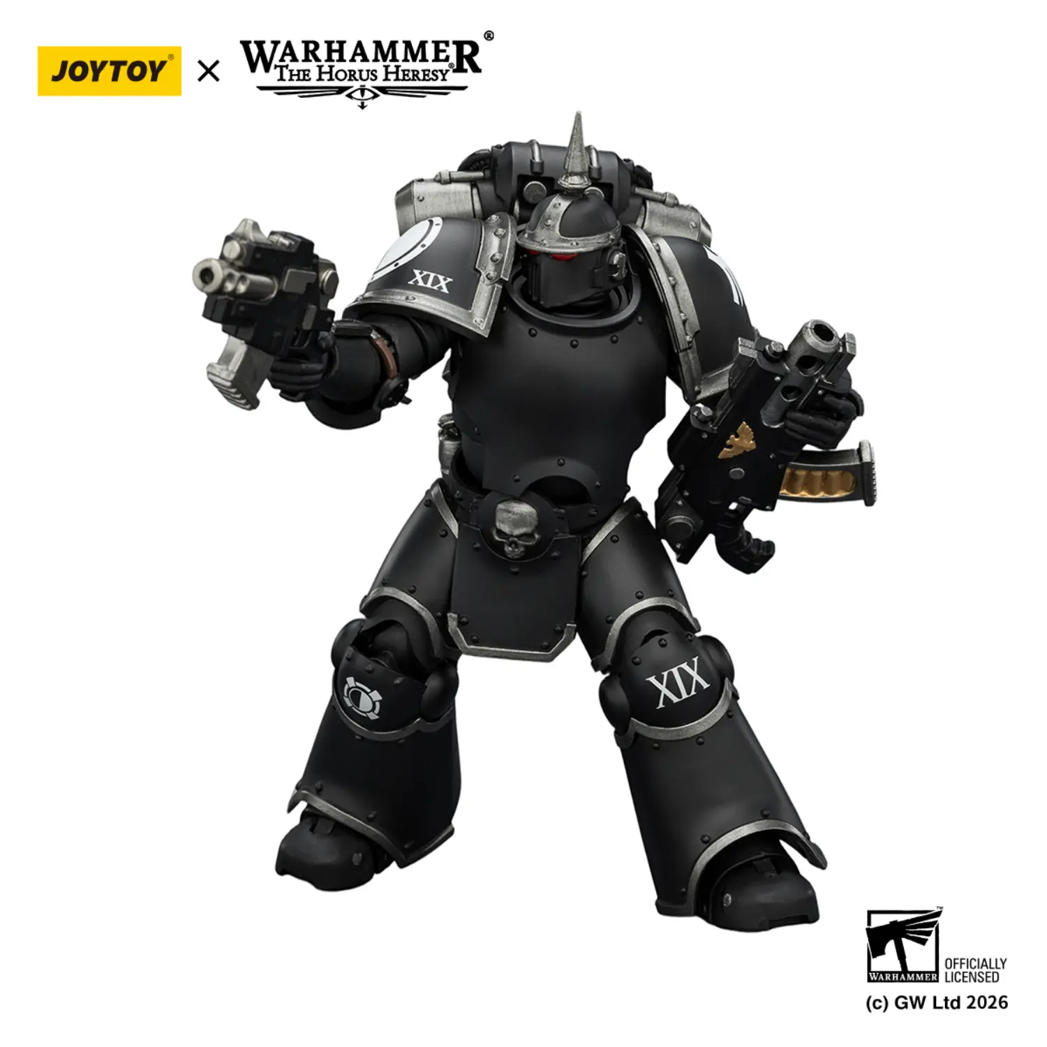 Action Figure - Raven Guard MK III Tactical Legionary with Bolter and Bolt Pistol 1 18 - JOTYOY Warhammer The Horus Heresy in white background 3 Action Figure Raven Guard Mk Iii Tactical Legionary With Bolter And Bolt Pistol 1 18 Jotyoy Warhammer The Horus Heresy In White Background 3