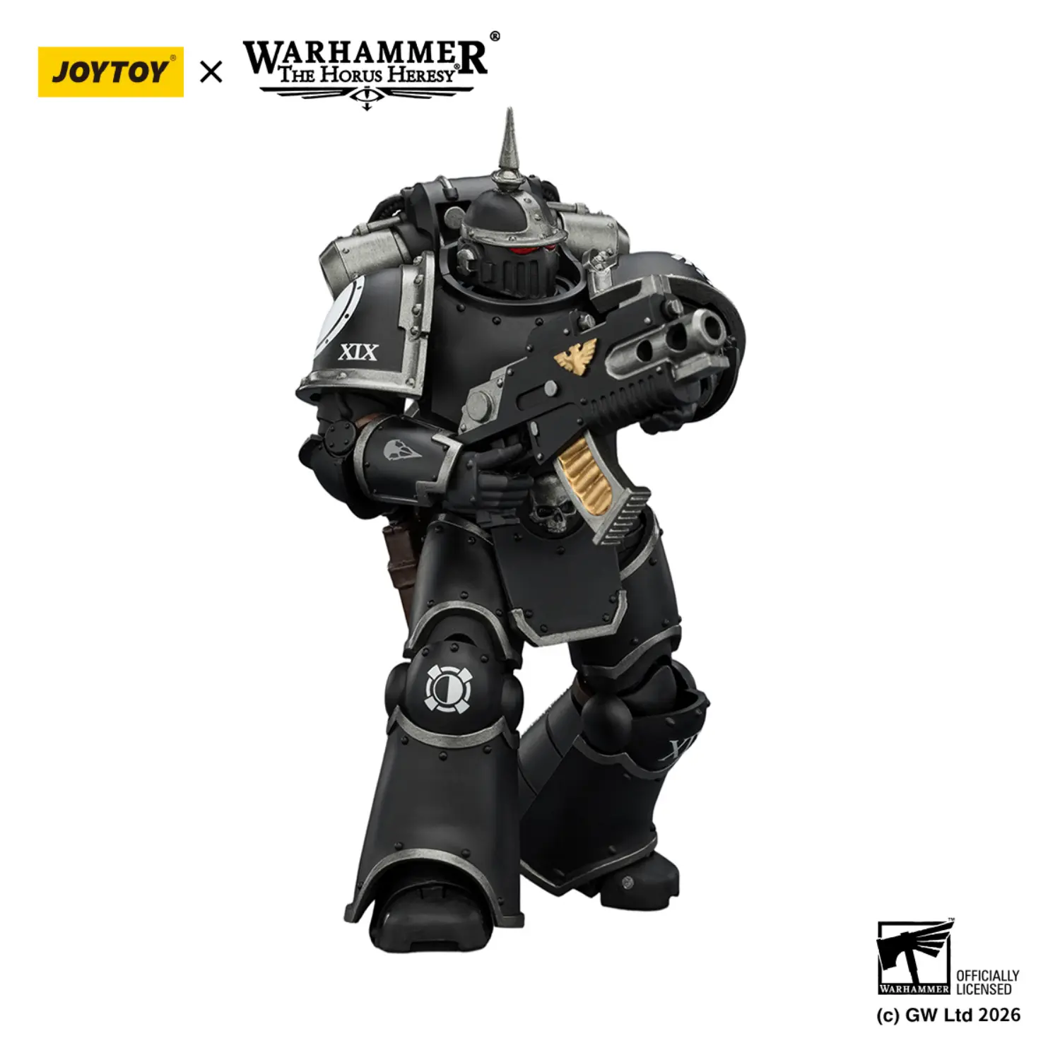 Action Figure - Raven Guard MK III Tactical Legionary with Bolter and Bolt Pistol 1 18 - JOTYOY Warhammer The Horus Heresy in white background 4 Action Figure Raven Guard Mk Iii Tactical Legionary With Bolter And Bolt Pistol 1 18 Jotyoy Warhammer The Horus Heresy In White Background 4