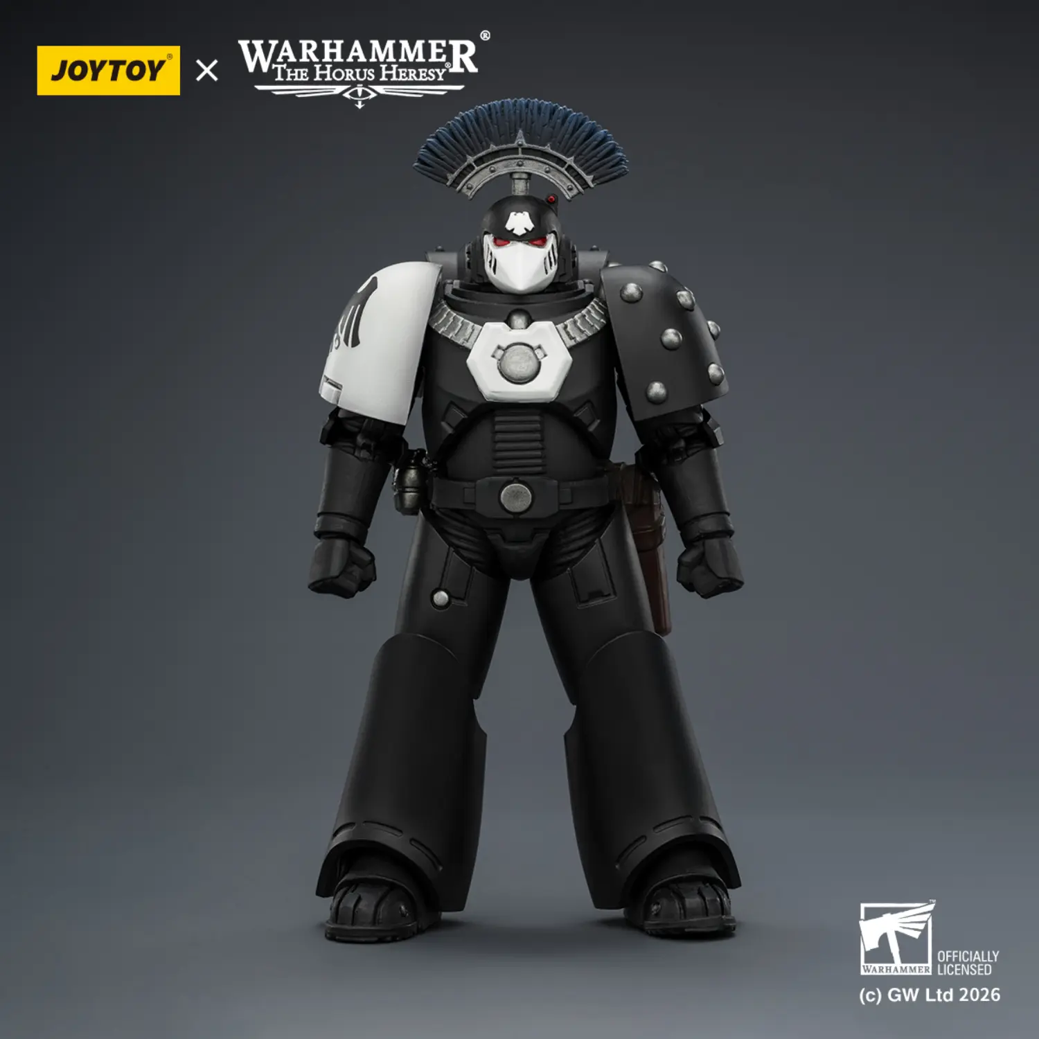 Action Figure Raven Guard Mkvi Tactical Sergeant With Power Sword, Bolter And Plasma Pistol 1 18 Jotyoy Warhammer The Horus Heresy 1
