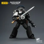 Action Figure - Raven Guard MKVI Tactical Sergeant with Power Sword, Bolter and Plasma Pistol 1/18 - JOTYOY Warhammer The Horus Heresy