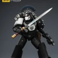 Action Figure Raven Guard Mkvi Tactical Sergeant With Power Sword, Bolter And Plasma Pistol 1 18 Jotyoy Warhammer The Horus Heresy Rectangle Image 6