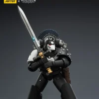 Action Figure Raven Guard Mkvi Tactical Sergeant With Power Sword, Bolter And Plasma Pistol 1 18 Jotyoy Warhammer The Horus Heresy Rectangle Image 7
