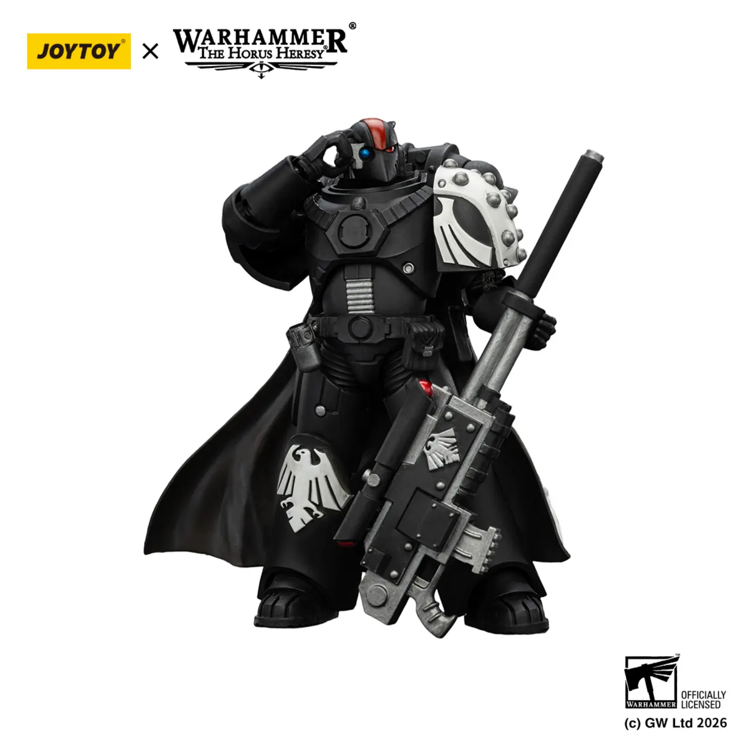 Action Figure - Raven Guard Mor Deythan Shade with Nemesis Bolt Rifle 1 18 - JOTYOY Warhammer The Horus Heresy in white background 5 Action Figure Raven Guard Mor Deythan Shade With Nemesis Bolt Rifle 1 18 Jotyoy Warhammer The Horus Heresy In White Background 5