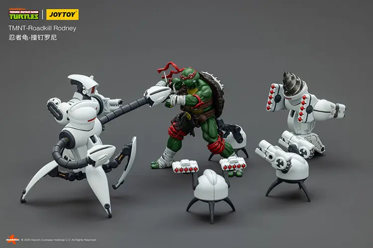 Action Figure - Roadkill Rodney fighting with Turtles TMNT Nickelodeon 1 18 - JOYTOY Teenage Mutant Ninja Turtles rectangle image 2 Action Figure Roadkill Rodney Fighting With Turtles Tmnt Nickelodeon 1 18 Joytoy Teenage Mutant Ninja Turtles Rectangle Image 2