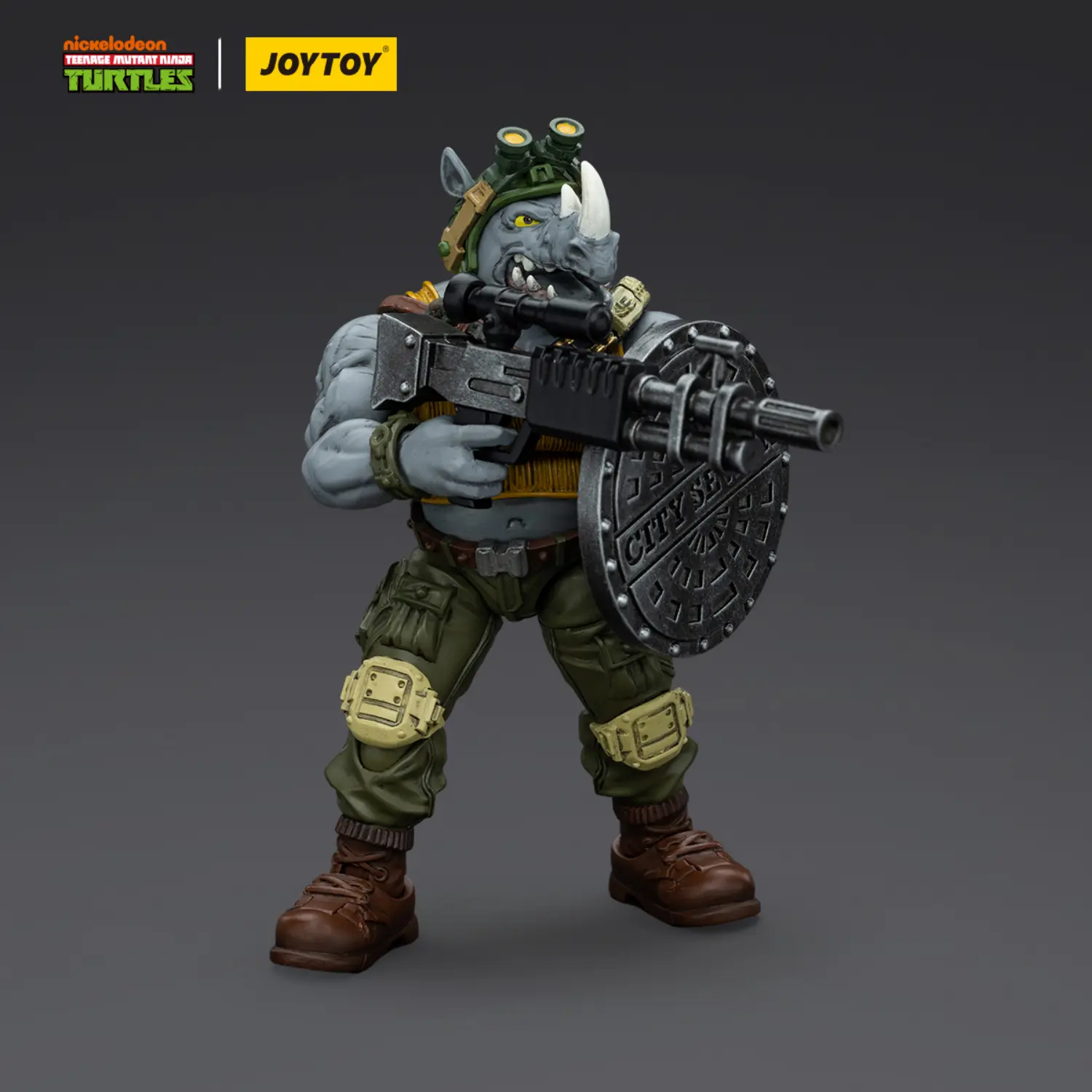 Action Figure - Rocksteady TMNT Nickelodeon 1 18 - JOYTOY Teenage Mutant Ninja Turtles 8 Action Figure Rocksteady Tmnt Nickelodeon 1 18 Joytoy Teenage Mutant Ninja Turtles 8