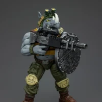 Action Figure - Rocksteady TMNT Nickelodeon 1 18 - JOYTOY Teenage Mutant Ninja Turtles rectangle image 3 Action Figure Rocksteady Tmnt Nickelodeon 1 18 Joytoy Teenage Mutant Ninja Turtles Rectangle Image 3