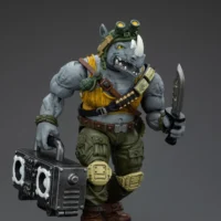 Action Figure - Rocksteady TMNT Nickelodeon 1 18 - JOYTOY Teenage Mutant Ninja Turtles rectangle image 7 Action Figure Rocksteady Tmnt Nickelodeon 1 18 Joytoy Teenage Mutant Ninja Turtles Rectangle Image 7