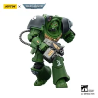 Action Figure - Salamanders Terminator 2 with Power Fist and Storm Bolter 1 18 - JOYTOY Warhammer 40K in white background 2 Action Figure - Salamanders Terminator 2 with Power Fist and Storm Bolter 1 18 - JOYTOY Warhammer 40K in white background 2