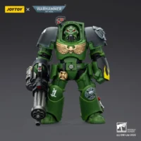 Action Figure - Salamanders Terminator 3 with Power Fist and Assault Cannon 1 18 - JOYTOY Warhammer 40K Action Figure - Salamanders Terminator 3 with Power Fist and Assault Cannon 1 18 - JOYTOY Warhammer 40K
