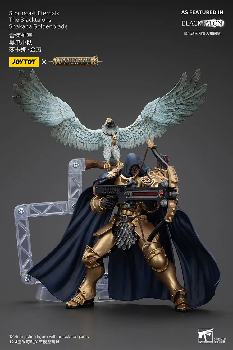 Action Figure - Shakana Goldenblade and The Aetherwing Stormcast Eternals The Blacktalons 1 18 - JOTYOY Warhammer Age of Sigmar rectangle image 2 Action Figure Shakana Goldenblade And The Aetherwing Stormcast Eternals The Blacktalons 1 18 Jotyoy Warhammer Age Of Sigmar Rectangle Image 2