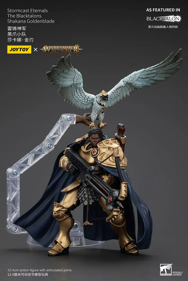 Action Figure - Shakana Goldenblade and The Aetherwing Stormcast Eternals The Blacktalons 1 18 - JOTYOY Warhammer Age of Sigmar rectangle image 4 Action Figure Shakana Goldenblade And The Aetherwing Stormcast Eternals The Blacktalons 1 18 Jotyoy Warhammer Age Of Sigmar Rectangle Image 4