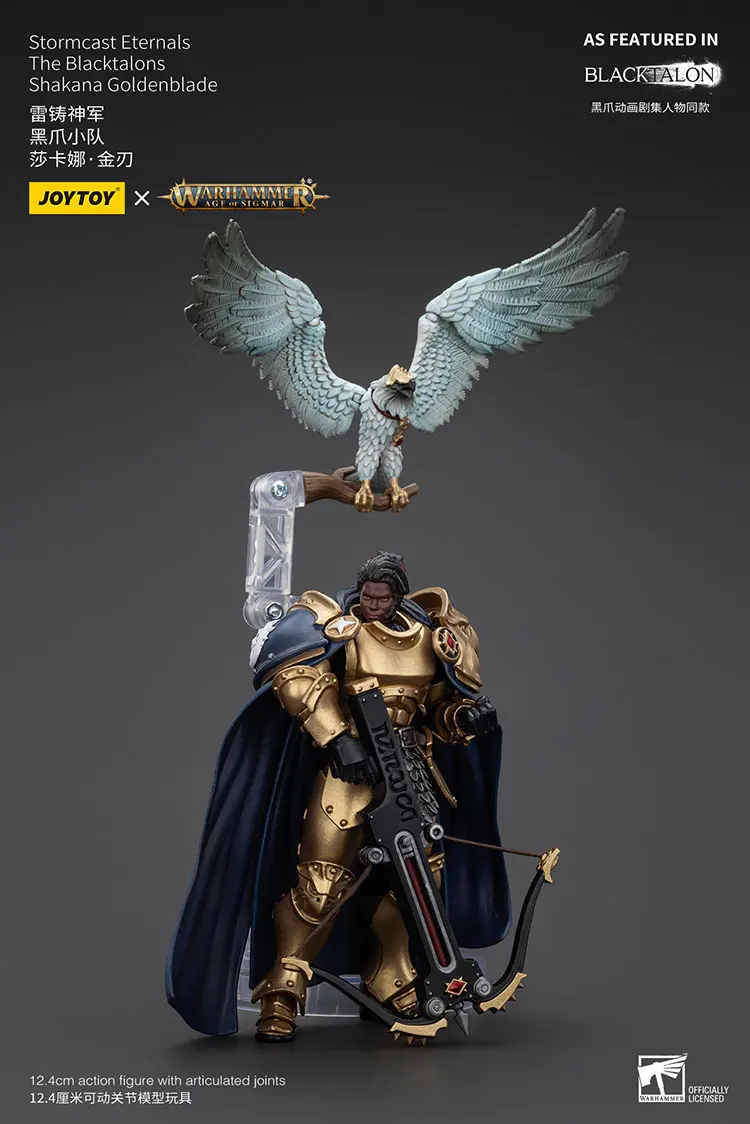Action Figure - Shakana Goldenblade and The Aetherwing Stormcast Eternals The Blacktalons 1 18 - JOTYOY Warhammer Age of Sigmar rectangle image 6 Action Figure Shakana Goldenblade And The Aetherwing Stormcast Eternals The Blacktalons 1 18 Jotyoy Warhammer Age Of Sigmar Rectangle Image 6